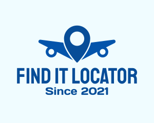 Aircraft Wing Locator logo design