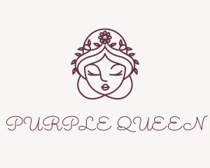 Beauty Queen Salon logo design