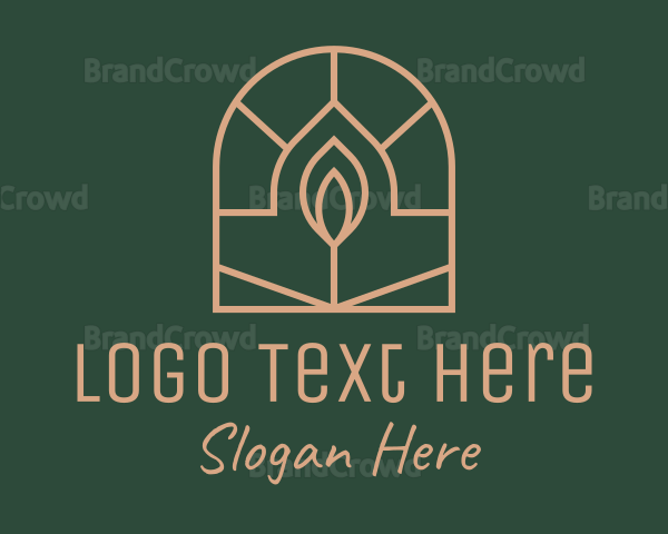 Scented Candle Arch Logo