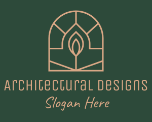 Arch - Scented Candle Arch logo design