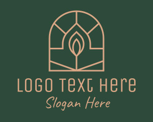 Scented Candle Arch Logo