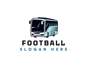 Shuttle Bus Transportation Logo