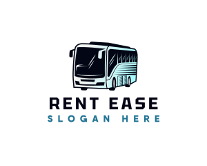 Shuttle Bus Transportation logo design