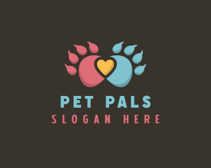 Veterinary Pet Paws logo design