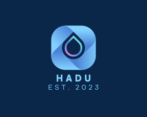 Application - 3d Water Digital Technology logo design