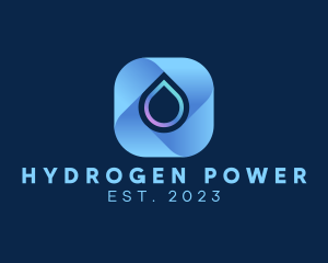 Hydrogen - 3d Water Digital Technology logo design