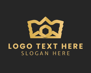 Golden - Gold Crown Jewelry logo design