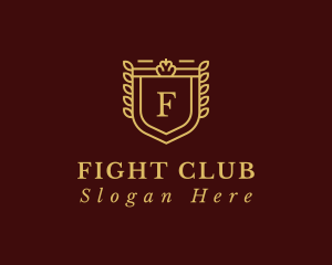 Luxury Club Shield logo design