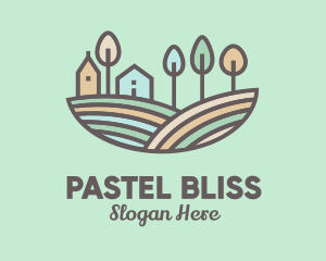 Pastel - Pastel Ranch Valley logo design