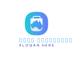 Online Shopping - Australia Shopping App logo design