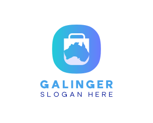 Supermarket - Australia Shopping App logo design