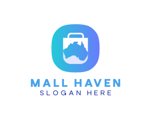 Australia Shopping App logo design