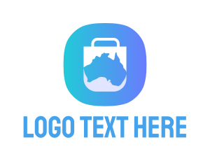 Australia - Australia Shopping App logo design
