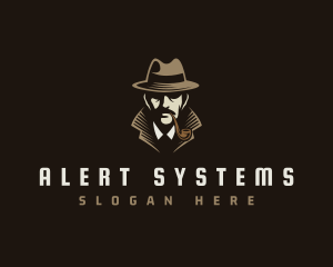 Mysterious Detective Spy logo design