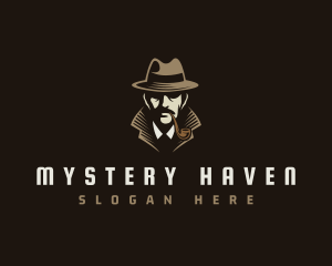 Mysterious Detective Spy logo design