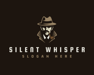 Mysterious Detective Spy logo design