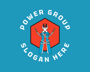 Power Cable - Pliers Electric Wire logo design