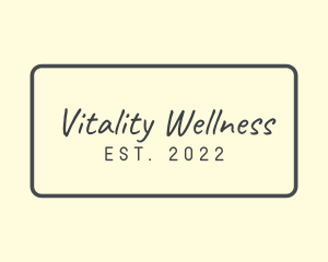 Retro Wellness Salon logo design