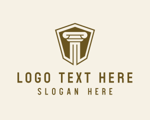 Column - Shield Column Law Firm logo design