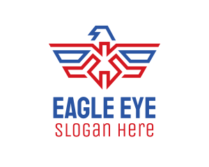 American Eagle Crest logo design