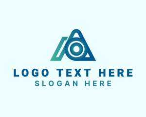 Photography - Photography Software Letter A logo design