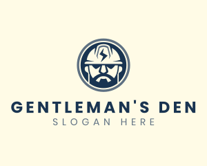 Male - Male Electrician Engineer logo design