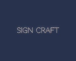 Lighted Sign Club logo design