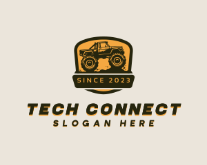 Rideshare - Off Road SUV Vehicle logo design