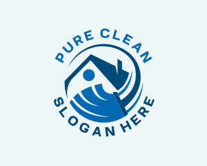 Home Cleaning Maintenance logo design