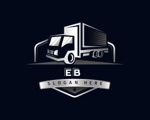 Truck Logistics Freight Logo