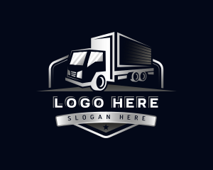 Truck Logistics Freight Logo