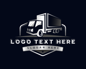 Truck Logistics Freight Logo