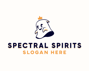 Royal Ghost Spirit logo design