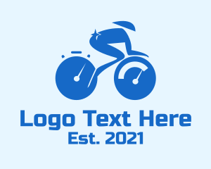Mountain Bike - Cycling Tournament Mascot logo design