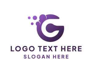 Network - Tech Software Letter G logo design
