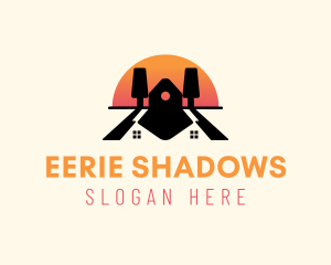 Sunset Shadow Housing logo design