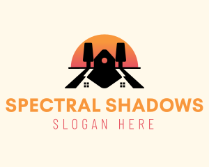 Sunset Shadow Housing logo design