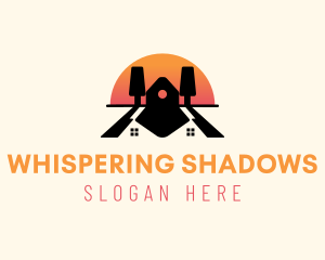 Sunset Shadow Housing logo design