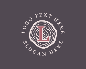 Log - Generic Woodworking Log logo design