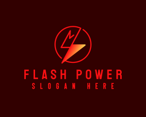 Lightning Power Energy logo design