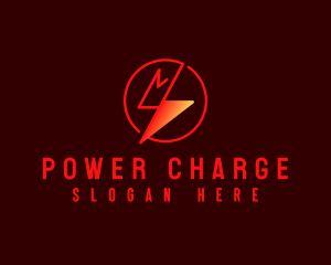 Lightning Power Energy logo design