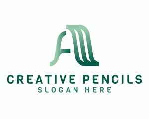 Professional Enterprise Letter A logo design