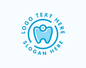 Emblem - Teeth Dental Dentistry logo design