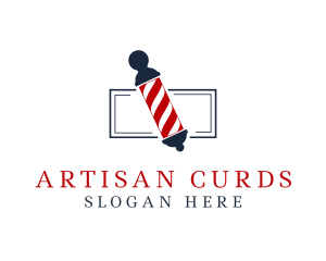 Barber Salon Hairstylist logo design