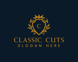 Classic Ornamental Crest logo design