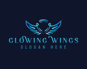 Holy Angel Wings logo design