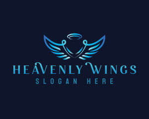 Holy Angel Wings logo design