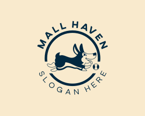 Dog Ball Pet Shop logo design