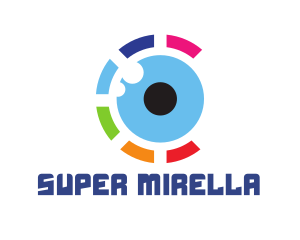 Colorful Eye Ball Logo