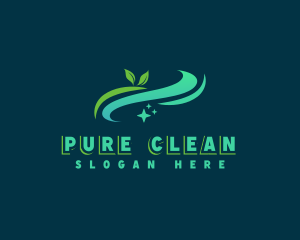 Sustainable Eco Cleaning logo design